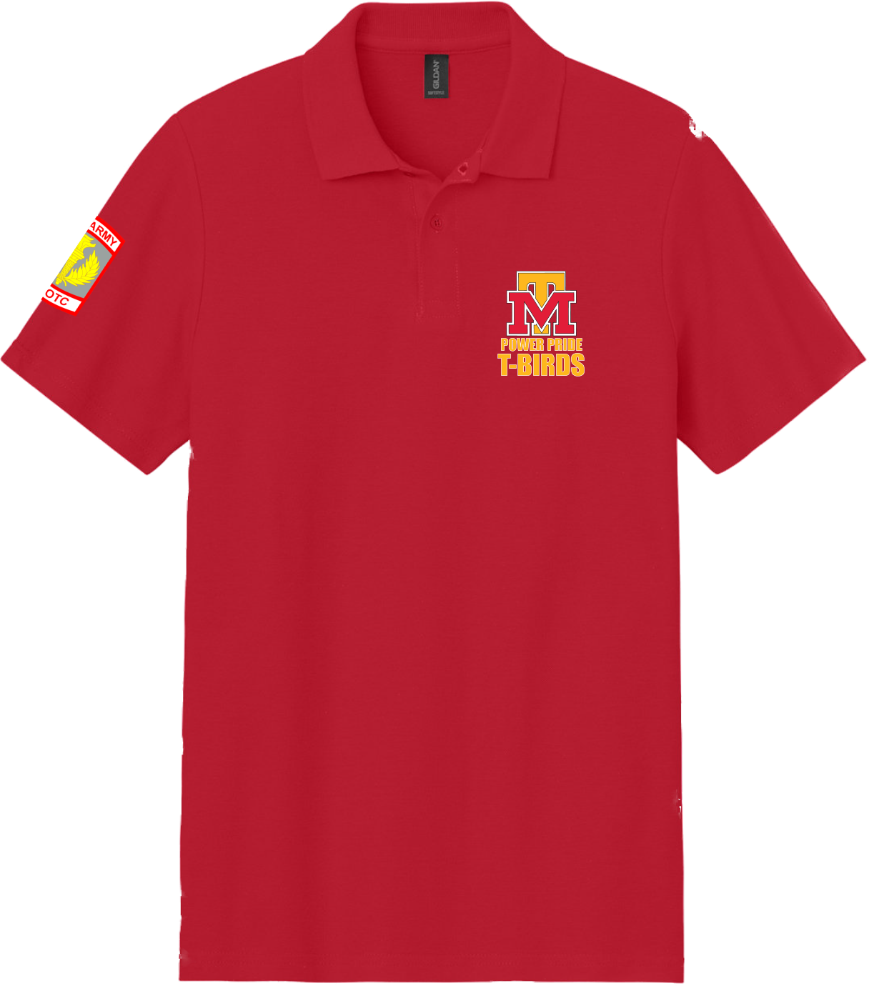 Mount Tahoma JROTC Polo Fundraiser Red