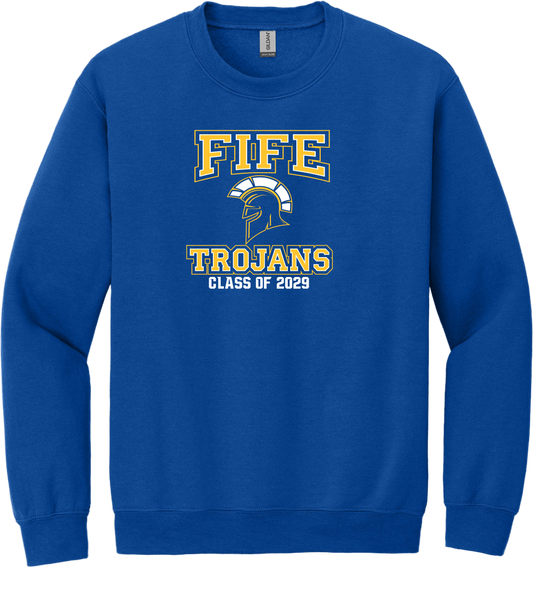 Fife Trojan Class of 2029 Crewneck