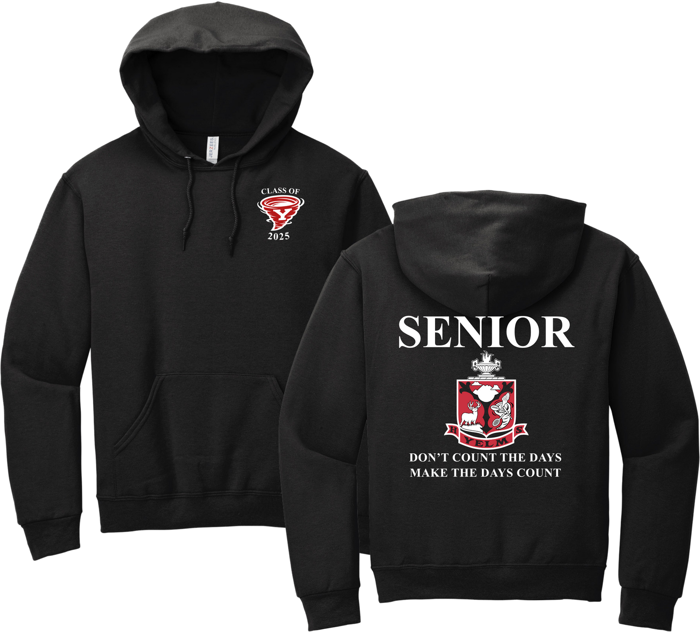 Yelm Class of 2025 Black Hoodie